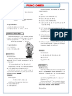 Funciones y relaciones matemáticas