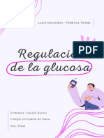 Regulación de La Glucosa