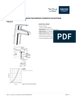 GROHE Specification Sheet 33183002