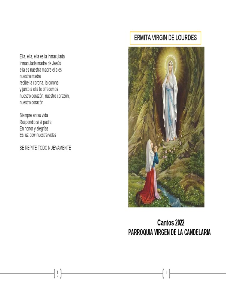 Cantos a la Virgen María | PDF | María, madre de Jesús | Amor
