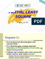 Partial Least Square: Dr. Kartono, S.E., M.Si