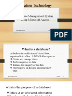 Database Management System