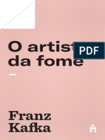 O Artista Da Fome FranzKafka Antofagica