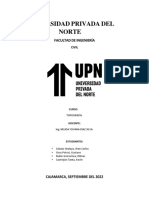 Informe de Carreteras Grupo 2 Sem 6