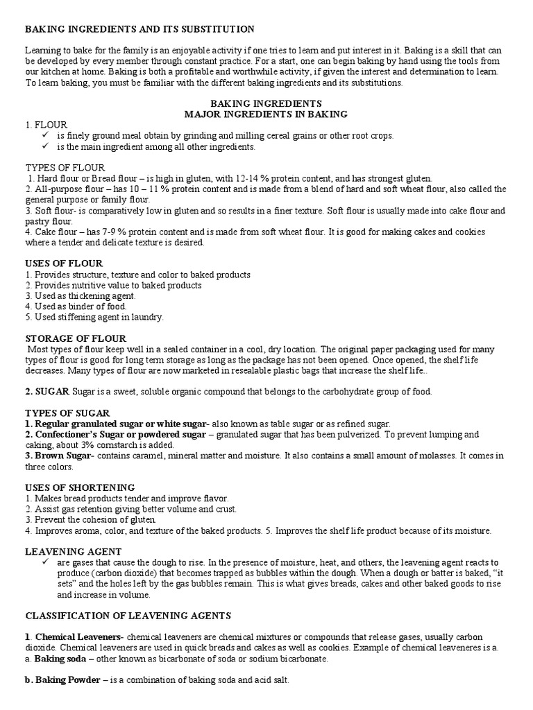 Learning Module In Bread In Pastry Production Pdf Breads Dough