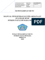 Manual Pengendalian Standar