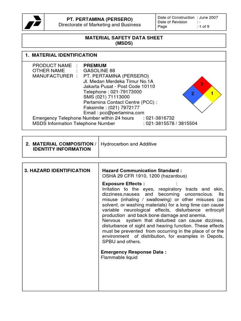 Premium English PDF Dangerous Goods Combustion