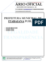 Diário Oficial: Prefeitura Municipal de