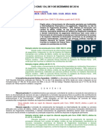 CONVÊNIO ICMS 134 - 16 - Conselho Nacional de Política Fazendária CONFAZ