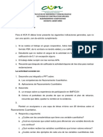 Facultad de Ingenieria Y Ciencias Basicas Actividad de Construccion Apicada Razonamiento Cuantitativo Docente: Henry Niño