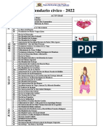 Calendario Cívico 2022