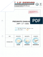WP-LT-020, Pneumatic Chain Hoist