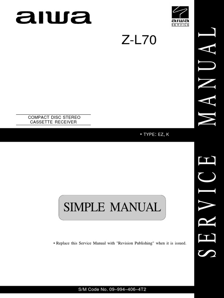 Aiwa z-l70 | PDF