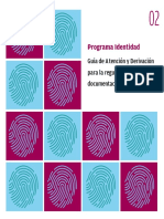 Guía de Atención y Derivación para La Regularización de La Documentación Uruguaya