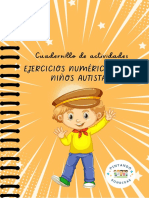 Cuadernillo Numerico para Niños Autistas