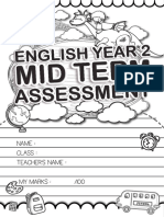 English Y2 Mid Term Assessment