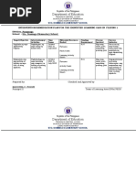 Grade 1 Intervention Plan Gaps Filipino