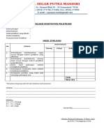 Evaluasi Pelatihan SPM