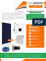 Kit Energia Solar SMD10T - Solarmodul