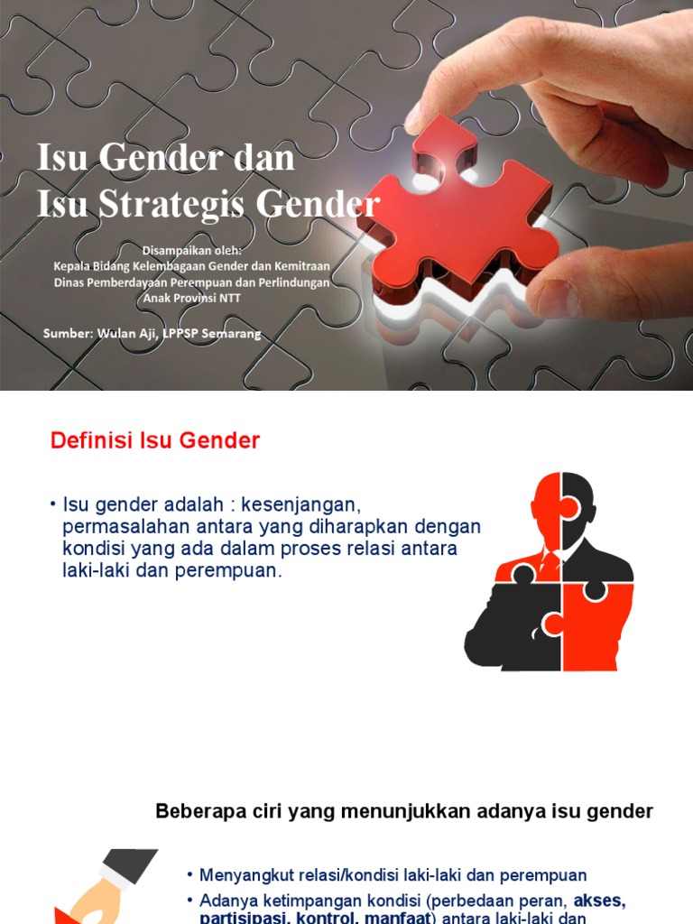 Isu Gender dan Strategi Solusi | PDF | Ilmu Sosial