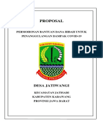 Proposal Kepada Kementrian Keuangan Ri - Desa Jatiwangi