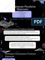 Kemampuan Penalaran Matematis KLP 1