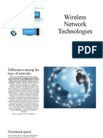 Wireless Network Technologies