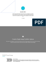 Slide Project Turqoise Powerpoint Template