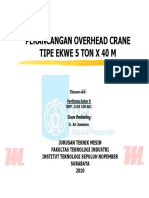 Adoc - Pub Perancangan Overhead Crane Tipe Ekwe 5 Ton X 40 M