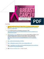 Breast Cancer and Its Link To Abortion With Citations C. Nov 2022