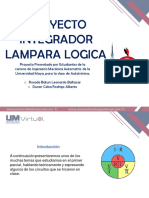 Ley de Ohm y cálculos para construir una lámpara lógica de 12V