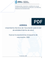 ADENDA Lineamientos Vacunación Enero 2020