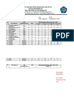 Template Transkrip Nilai Rapor Semester 1-5 (Beasiswa)