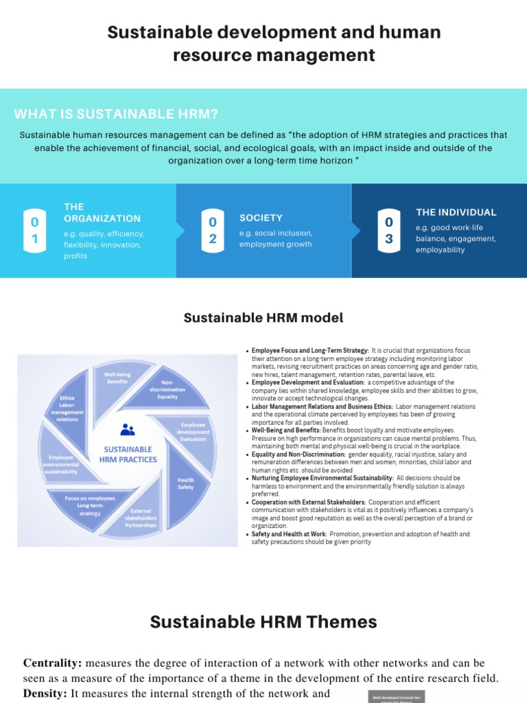 Sustainable HRM for Development Goals | PDF | Sustainability | Human ...