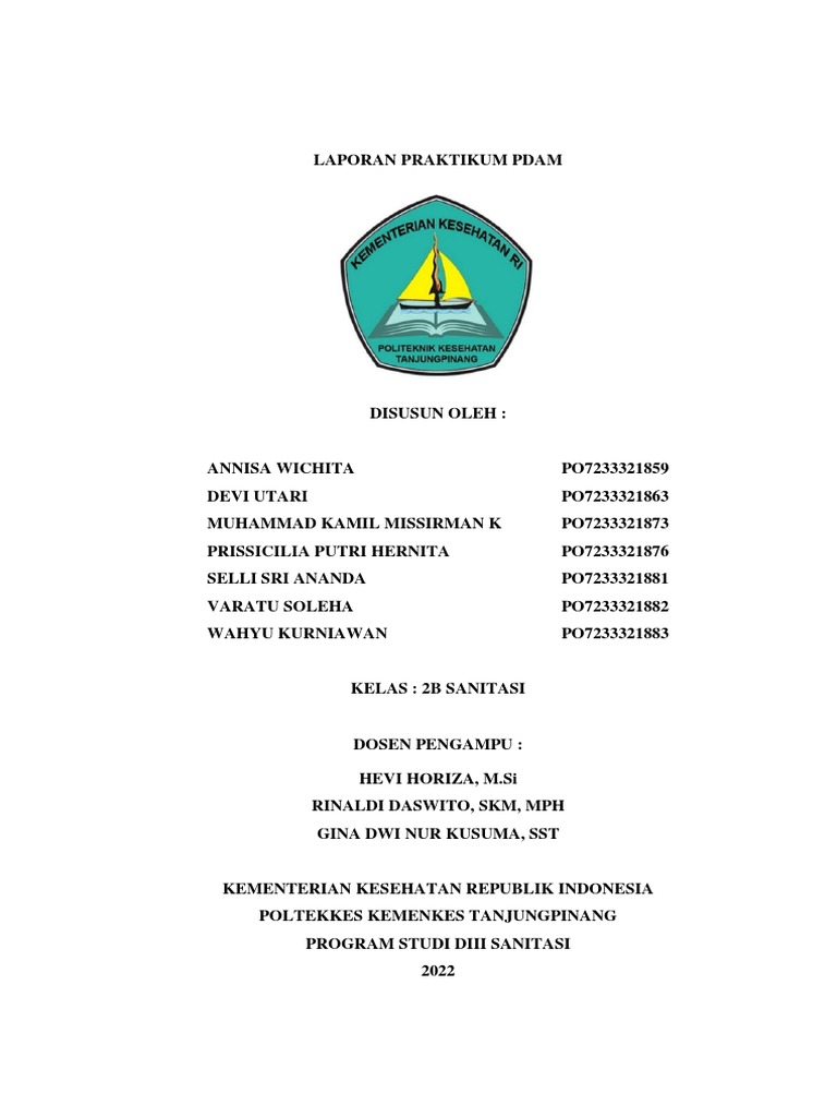 Laporan Praktikum PDAM Tirta Kepri | PDF