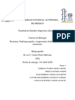 Panbiogeografia, Componentes Bioticos y Zonas de Transicion.