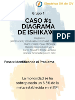 Diagrama de Ishikawa - Eléctrica SA de CV