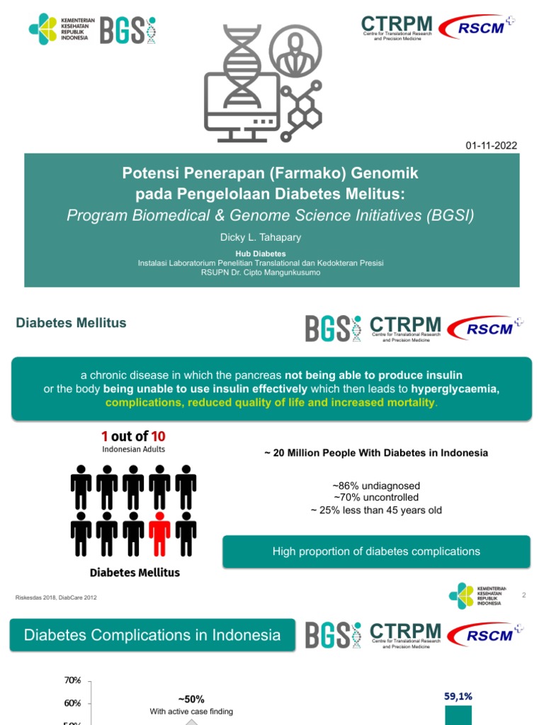 Slide Paparan Dicky Potensi Genomik Dm Bgsi Download Free Pdf