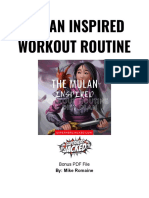 Mulan Inspired Workout PDF