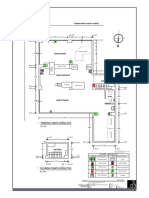 Plano de mobiliario de tienda comercial