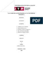 Sociedad Politica y Comunicacion Politica