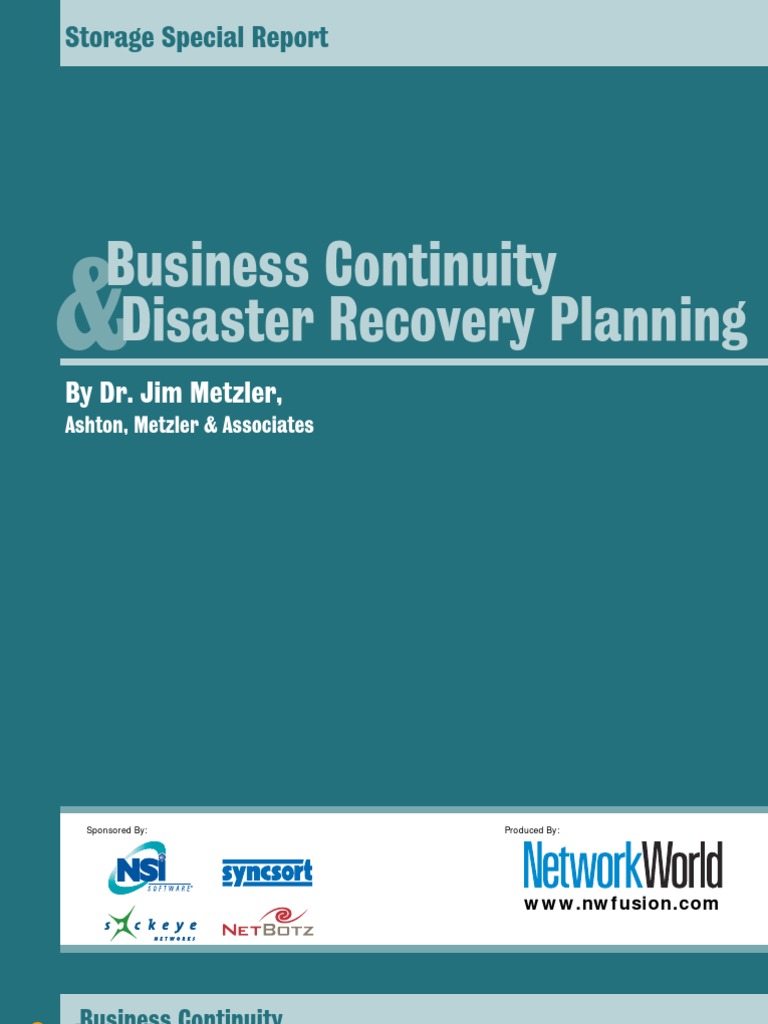 Business Continuity and Disaster Recovery | PDF | Business Continuity ...