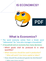 1.0 Definition, Nature and Scope of Economics