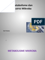 Pertemuan 3. Metabolisme Dan Nutrisi Mikrobiologi