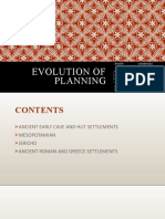 Evolution of Planning Final