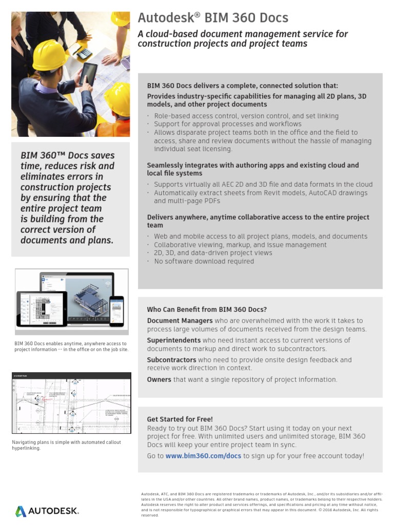 Webinar: Bim 360 Docs : Solved: BIM360 explained in full – FLPV