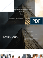 Aspek Keperilakuan Pada Internal Audit