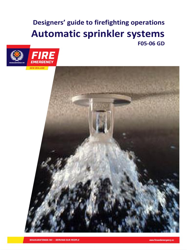 F5 06 GD FFO Automatic Sprinkler Systems | PDF | Fire Sprinkler System ...