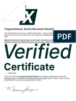 AWS OTP-AWSD11 Certificate - EdX