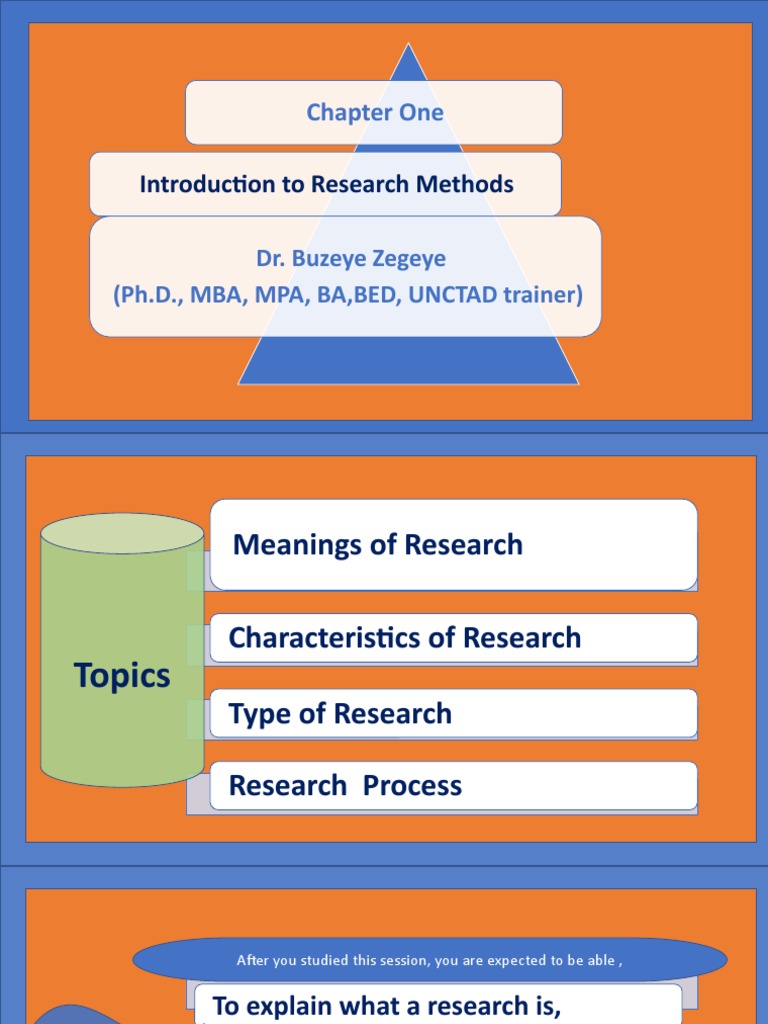 Research Method Chapter One | PDF | Quantitative Research | Logic